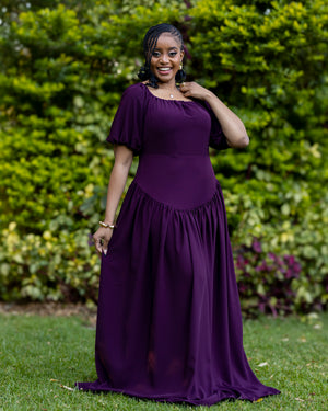 Elan Maxi Dress - Purple