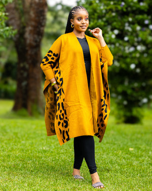 Safari Shawl - Mustard