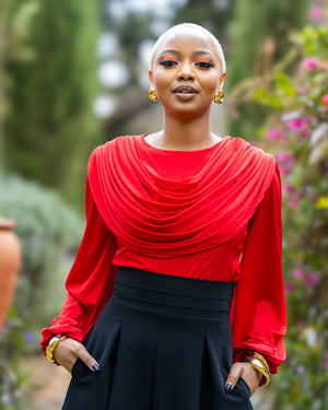 Firelight Top - Red