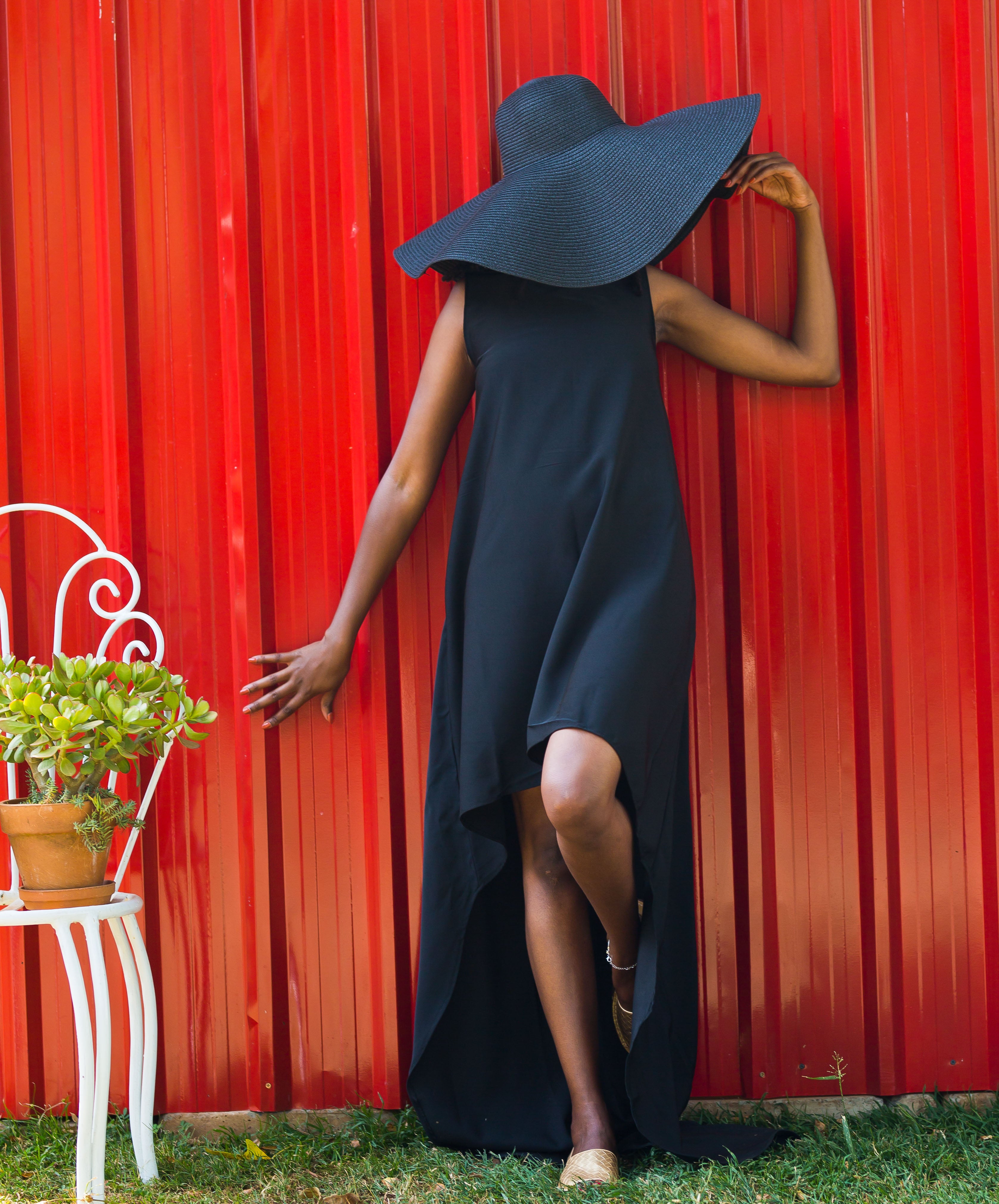 Baobab High-Low Dress - Black 4XL Baobab High-Low Dress - Black 4XL