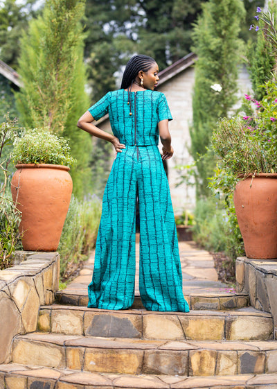 Rain African Print Palazzo Set