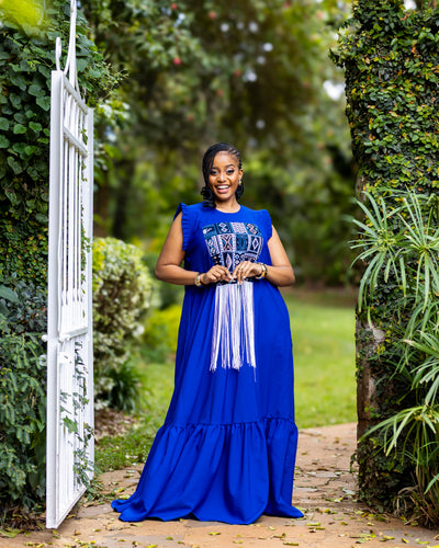 Nova Maxi Dress - Royal Blue