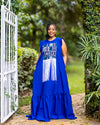 Nova Maxi Dress - Royal Blue