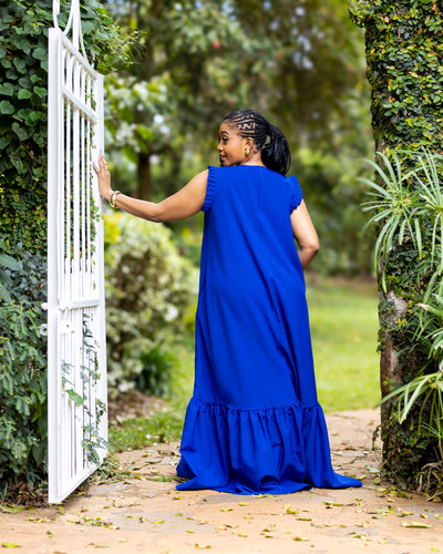 Nova Maxi Dress - Royal Blue
