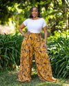 Serenity Palazzo Pants - Mustard