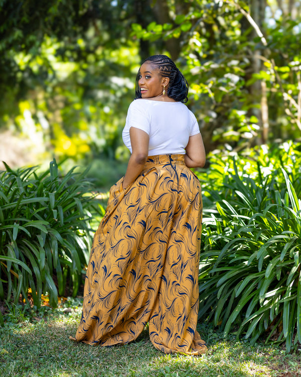 Serenity Palazzo Pants - Mustard