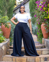 Serro Palazzo Pants - Black