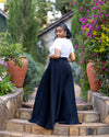 Serro Palazzo Pants - Black