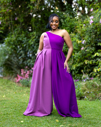 Euphoria Jumpsuit - Purple
