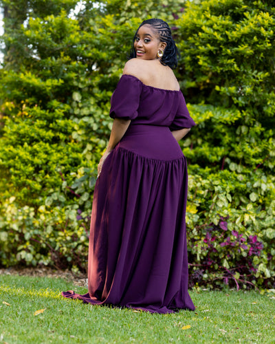 Elan Maxi Dress - Purple