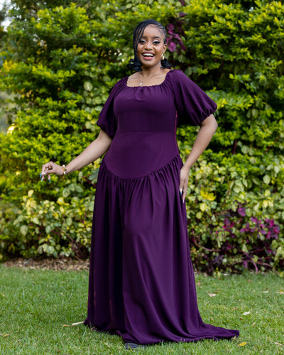 Elan Maxi Dress - Purple