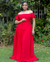 Elan Maxi Dress - Red