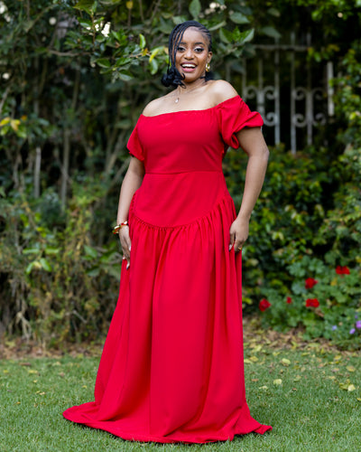 Elan Maxi Dress - Red
