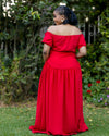 Elan Maxi Dress - Red