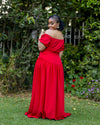 Elan Maxi Dress - Red