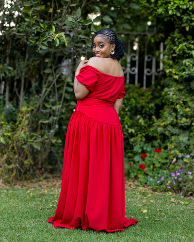 Elan Maxi Dress - Red