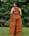 Nyarai African Print Infinity Jumpsuit