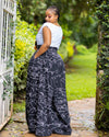Lela Palazzo Pants - Black & White