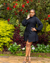 Zahara Shift Dress - Black
