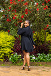 Zahara Shift Dress - Black