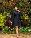 Zahara Shift Dress - Black