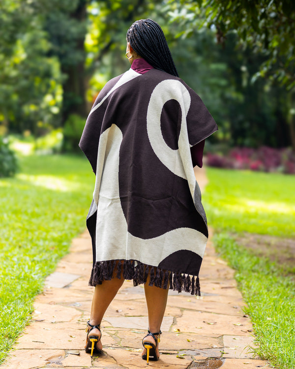 Adila Shawl - Brown