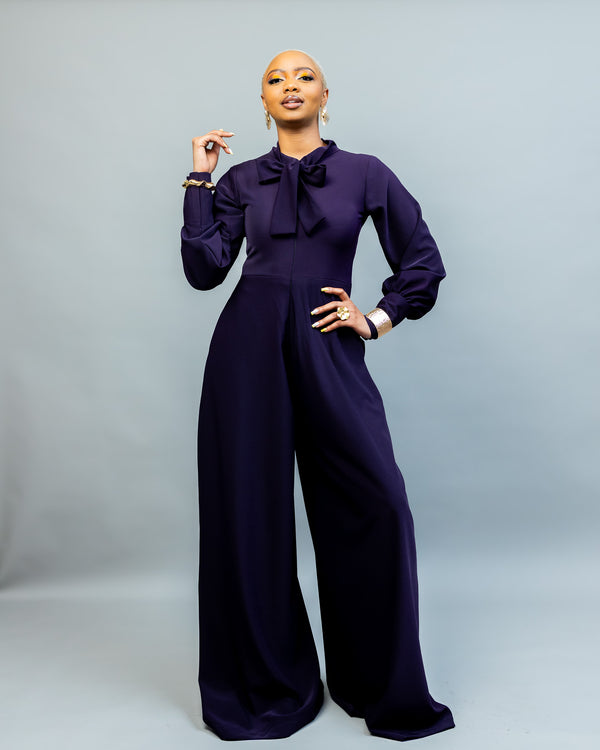Unfold Jumpsuit - Purple