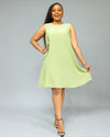 Marini Shift Dress - Sage