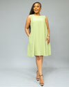 Marini Shift Dress - Sage