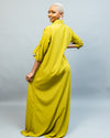Oasis Maxi Dress - Chartreuse green