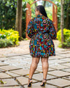Zahara Shift Dress - Multicoloured Print