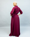 Oasis Maxi Dress - Burgundy