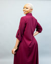 Oasis Maxi Dress - Burgundy