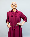 Oasis Maxi Dress - Burgundy