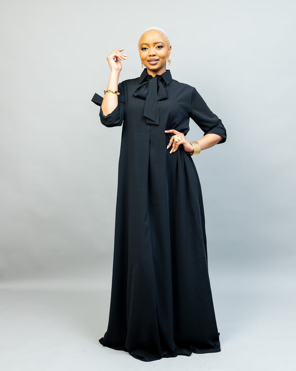 Oasis Maxi Dress - Black