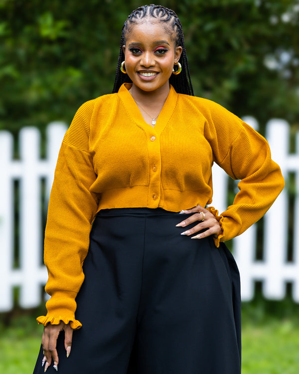 Nila Sweater - Mustard