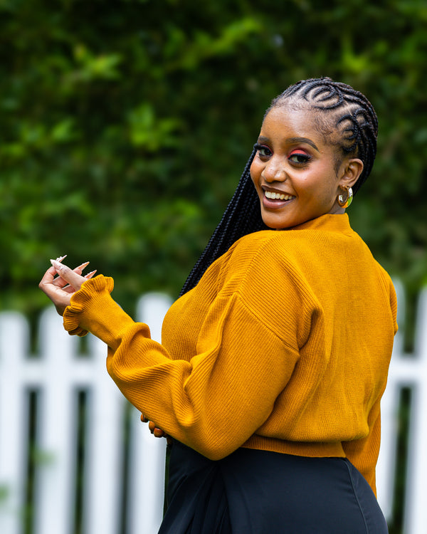 Nila Sweater - Mustard