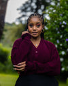 Nila Sweater - Burgundy