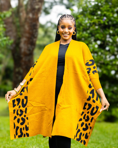 Safari Shawl - Mustard