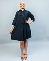 Pearl Shift Dress - Black