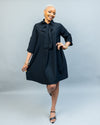 Pearl Shift Dress - Black