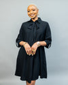 Pearl Shift Dress - Black