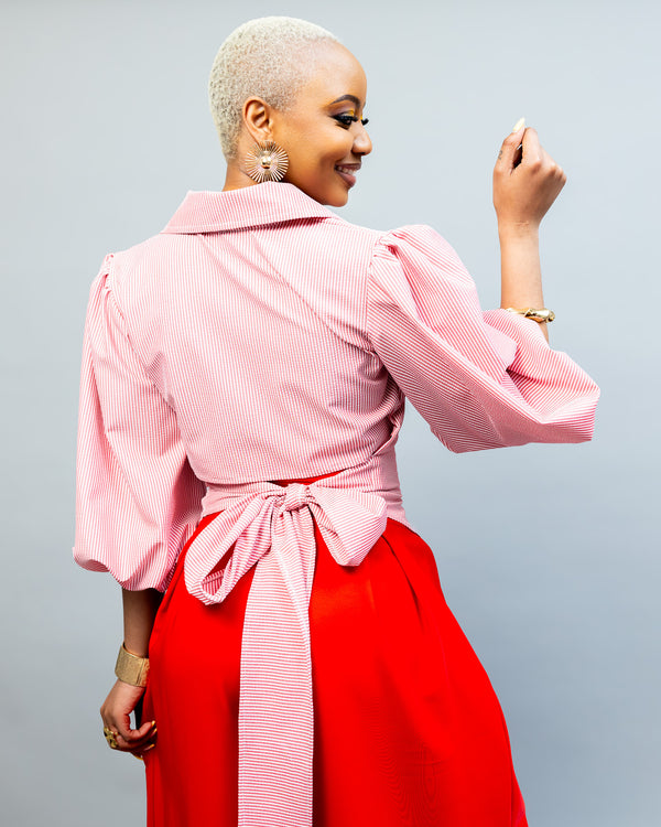 Taji Blouse - Red