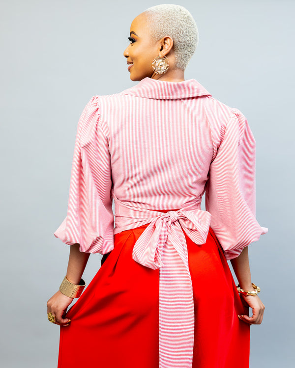 Taji Blouse - Red