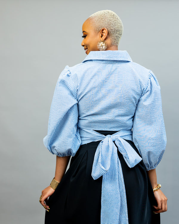 Taji Blouse - Blue