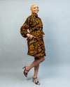 Zahara Shirt Dress - Yellow Print