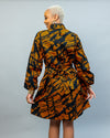 Zahara Shirt Dress - Yellow Print