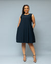 Marini Shift Dress - Black