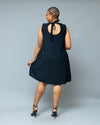 Marini Shift Dress - Black