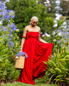 Wanderlust Maxi Dress - Red